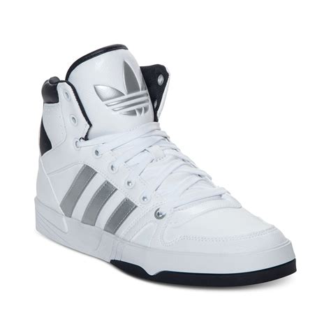 adidas white casual sneakers.